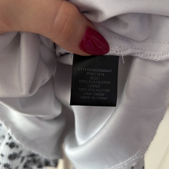 Altar’d State Black & White Floral Romper - Picture 6 of 8